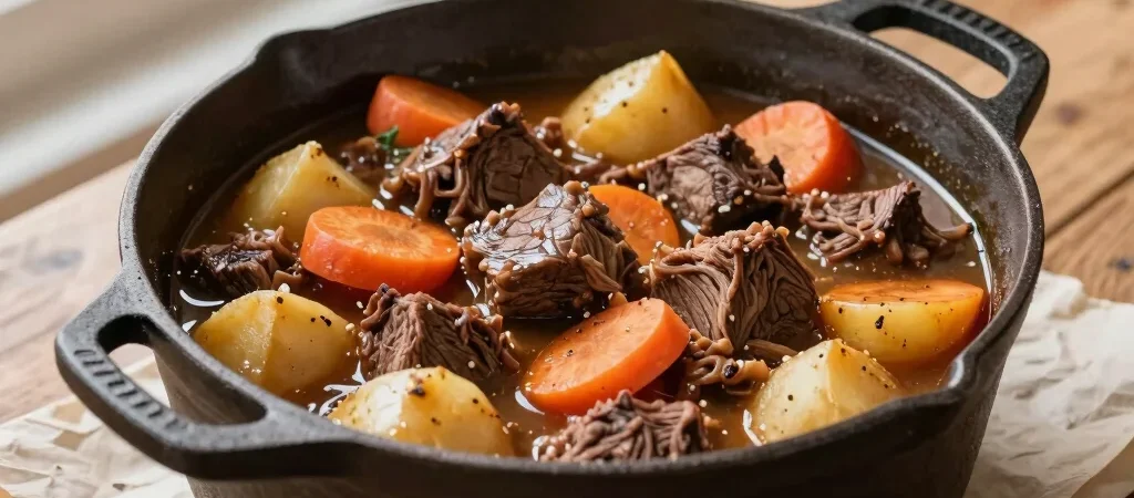 Secrets to a Rich Slow Simmered Sunday Beef Stew