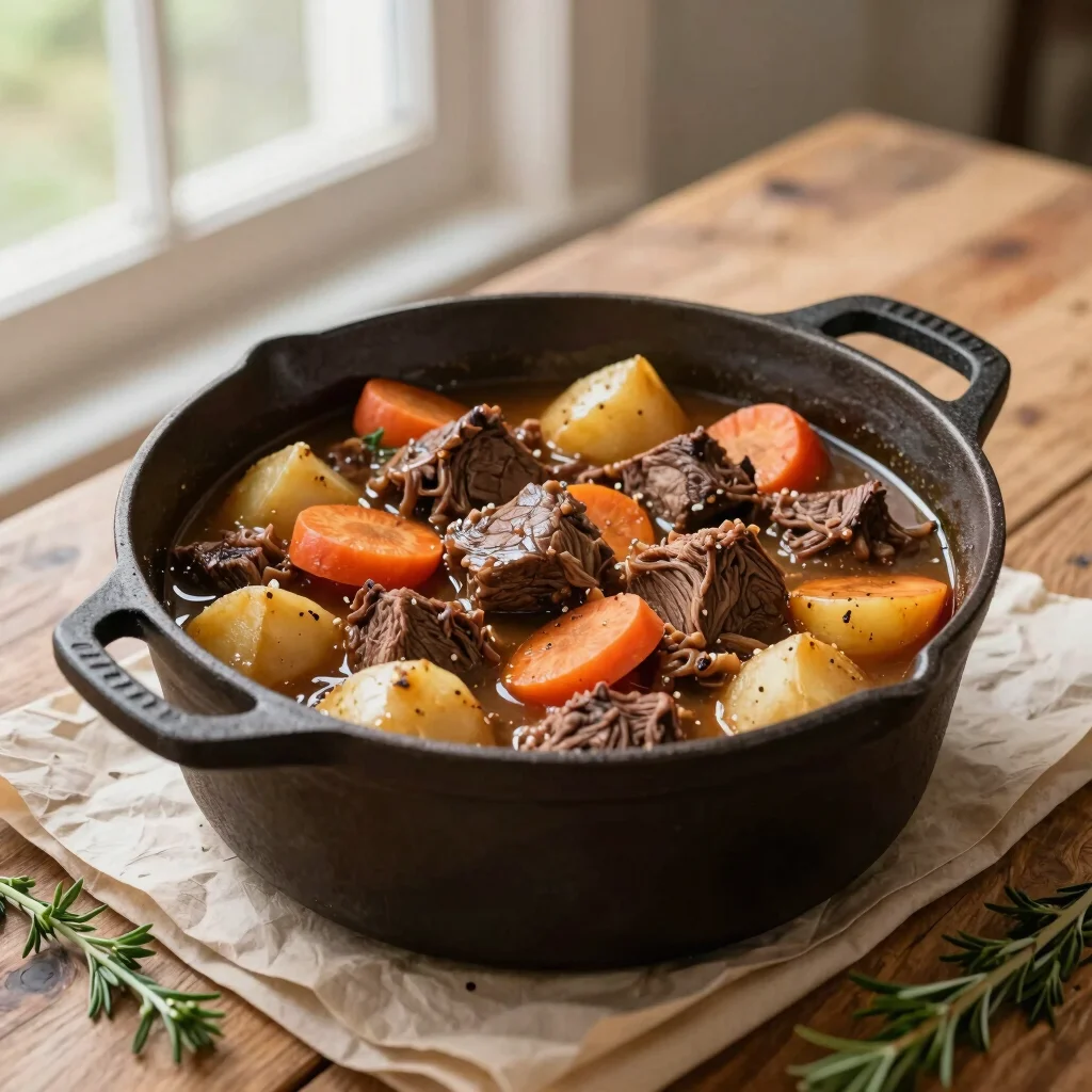 Secrets to a Rich Slow Simmered Sunday Beef Stew