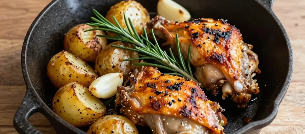 The Skillet Roast Chicken That Saves Busy Weeknights
