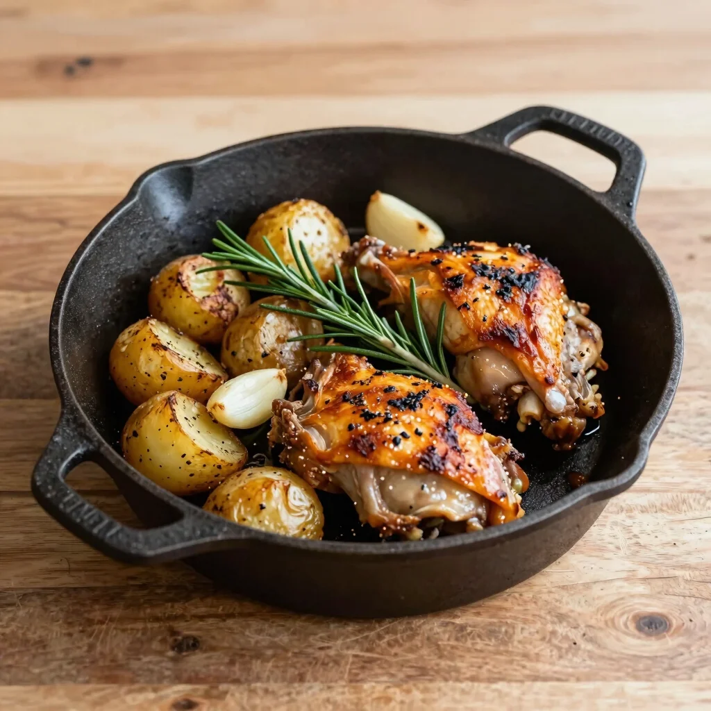 The Skillet Roast Chicken That Saves Busy Weeknights